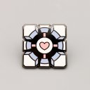 Portal: Weighted Companion Cube hard enamel pin Portal: Weighted Companion Cube hard enamel pin