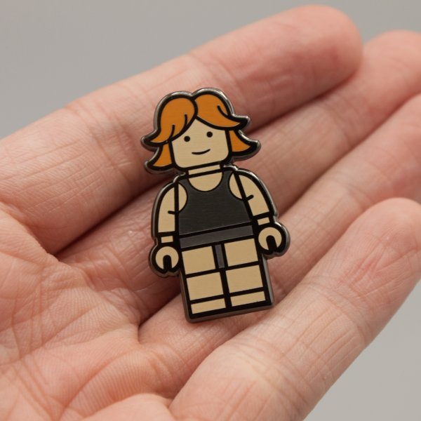 Pantless Meryl hard enamel pin