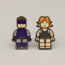 Snake & Meryl 'Infinite Ammo' hard enamel pin bundle Snake & Meryl 'Infinite Ammo' hard enamel pin bundle