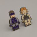 Snake & Meryl 'Infinite Ammo' hard enamel pin bundle Snake & Meryl 'Infinite Ammo' hard enamel pin bundle