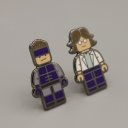 Snake & Otacon 'Optic Camouflage' hard enamel pin bundle Snake & Otacon 'Optic Camouflage' hard enamel pin bundle